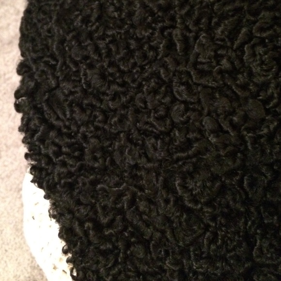 Vintage Wool/ Fur Coat - Picture 3 of 4