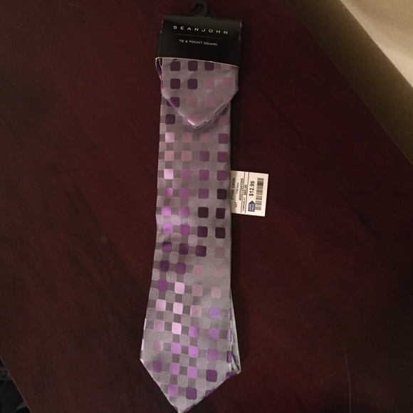 Sean John Tie and Pocket square