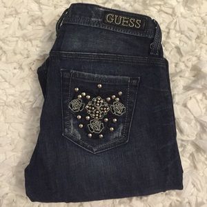 Guess Foxy Flare flare leg jeans 26W 32L