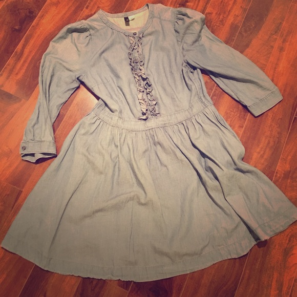 Denimesque light weight dress - Picture 1 of 4