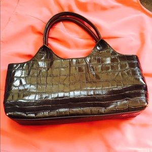 Kenneth Cole crocodile bag