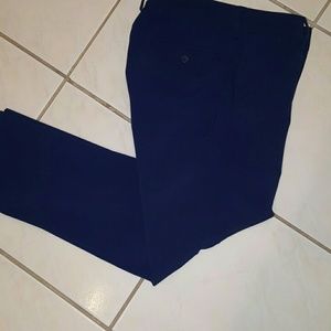 Deep blue dress pants