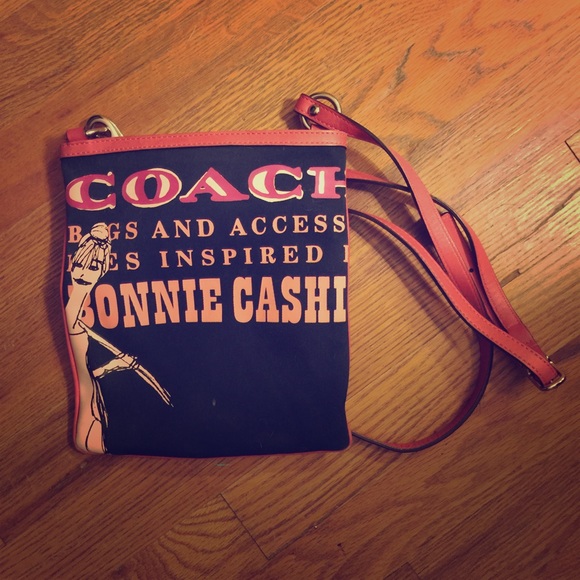 Coach cross body purse.