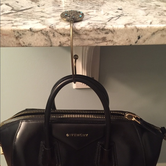 Jeweled bag hook
