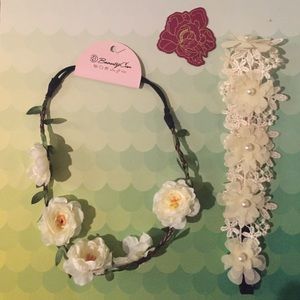 Flower head band combo