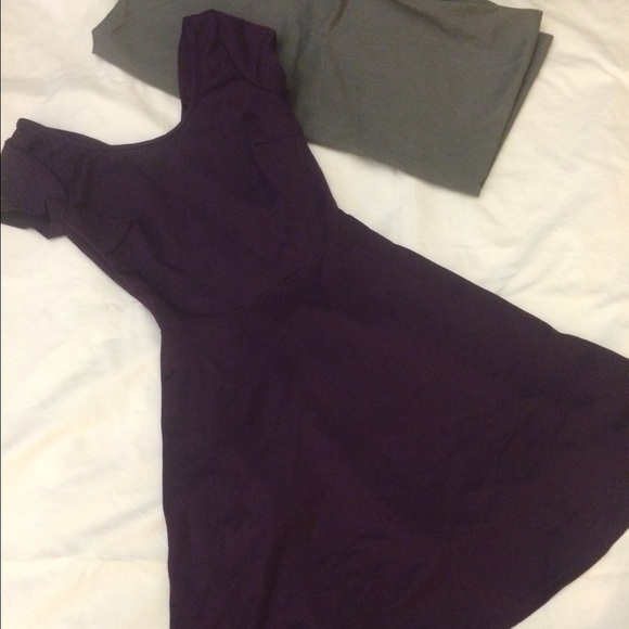 Charlotte Russe purple skater dress