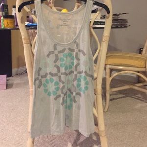 Patterned tank🌳🐚