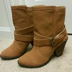 Suede Booties