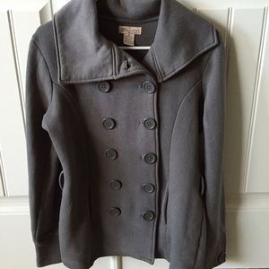Size medium grey cotton jacket