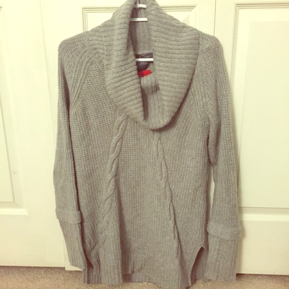 Evereve Coweled Cable Sweater