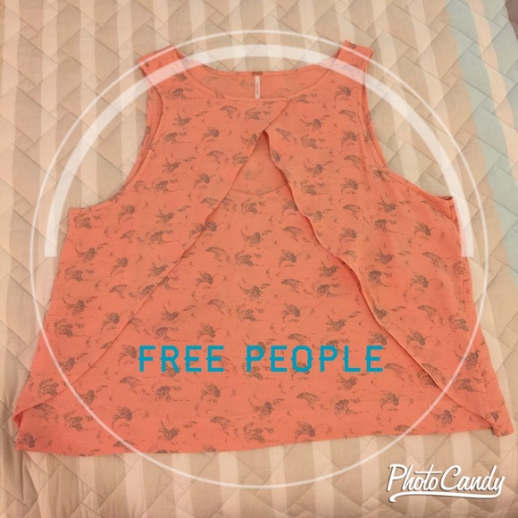 NWT Pretty, Flowy Free People Top - Picture 1 of 4