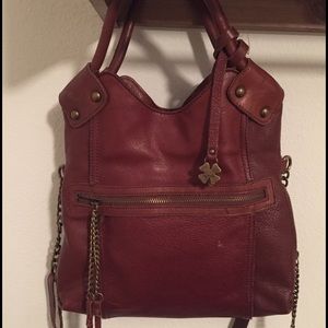 Lucky Brand purse and big Buddha bundle