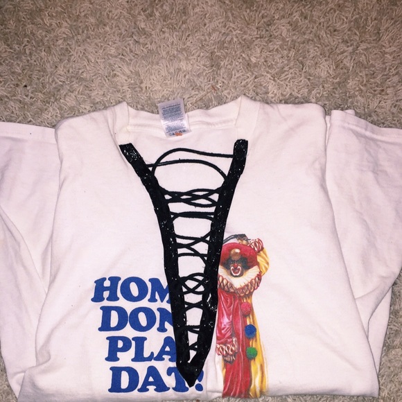 Vintage t lace up