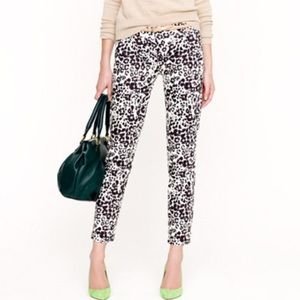 J.Crew Favorite Fit ankle pant in leopard