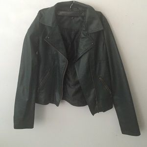 Green Leather Jacket