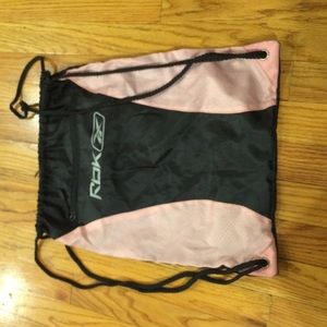 Drawstring bag.