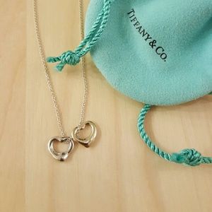 Tiffany & Co Elsa Peretti Open Heart Necklace