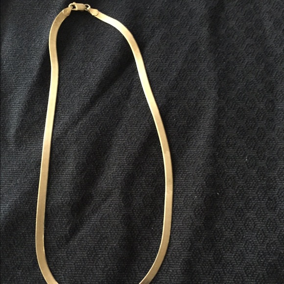 Herringbone necklace