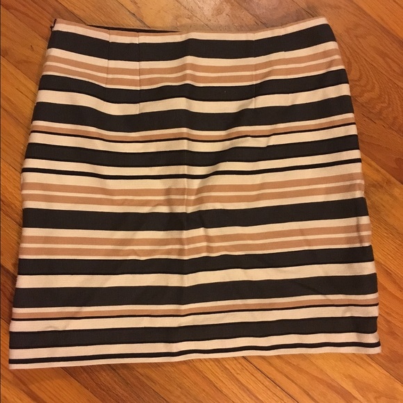 Striped LOFT Skirt