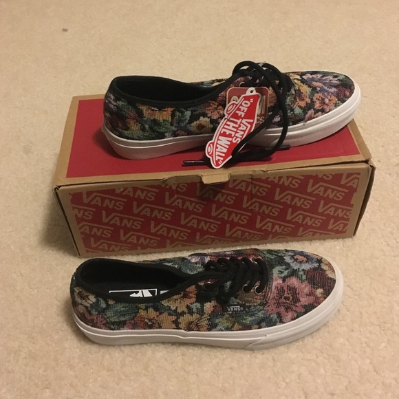 floral vans