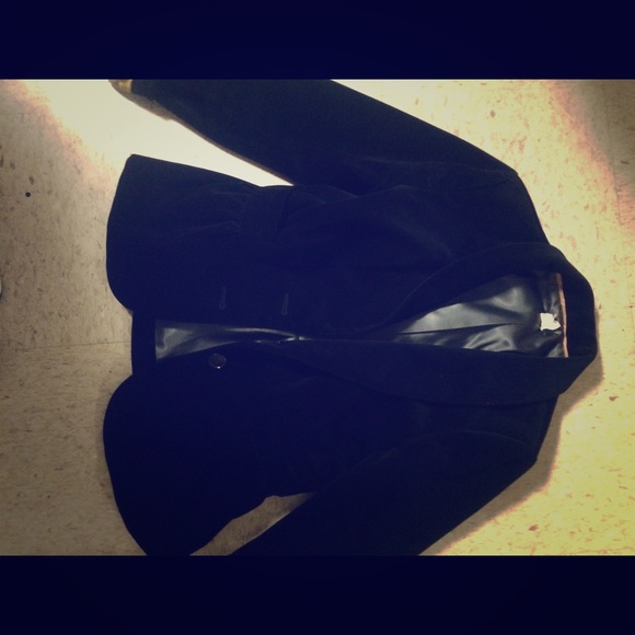 Amazing J Crew Black velvet blazer size 2