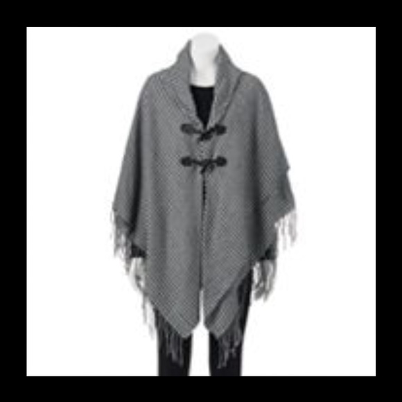 Black poncho