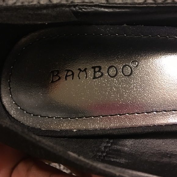 Black Bamboo Shoes - Picture 2 of 4