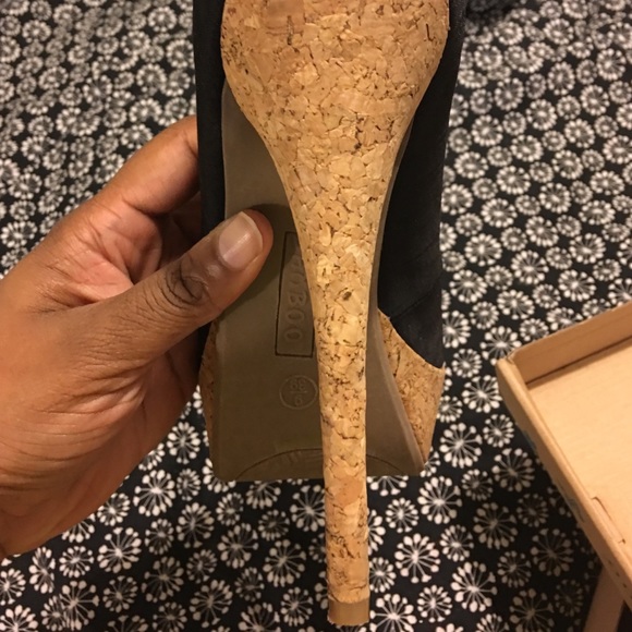 Black Bamboo Shoes - Picture 3 of 4