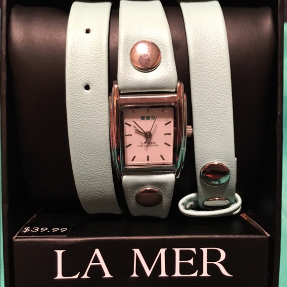 La Mer wrap around watch, NWT