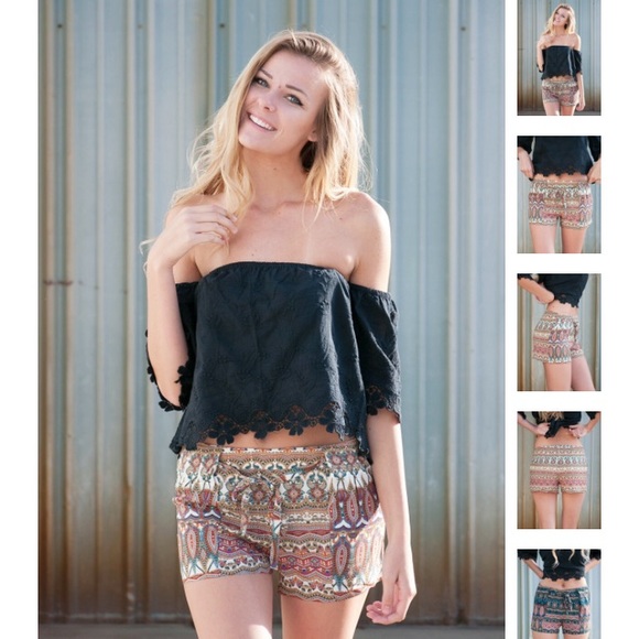 Boho Resort Shorts
