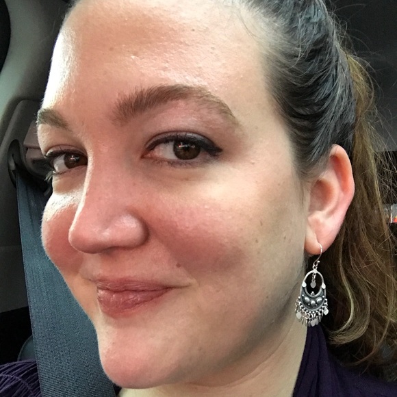 Sterling Silver Chandelier Earrings - Picture 4 of 4