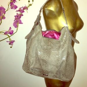 Faux Snakeskin Purse 💕NWOT