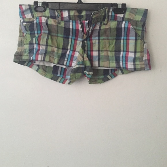 Plaid Hollister Shorts