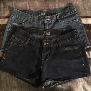 2 pairs of OldNavy Diva  shorts