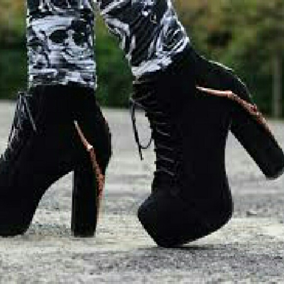 SOLD ONLINE...Jeffrey Campbell LIT A Claw. SZ 7.5 - Picture 3 of 4