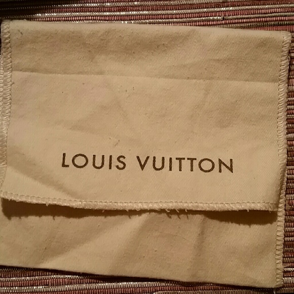 LV Dust bag and shopping bag for small wallet