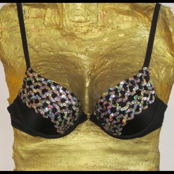 Black Rave Bra 34B. - Picture 1 of 2