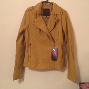 Mustard yellow jacket