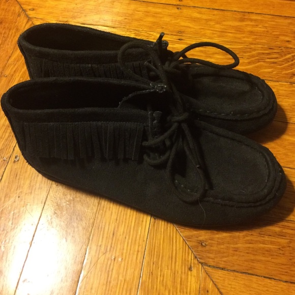 Moccasin booties