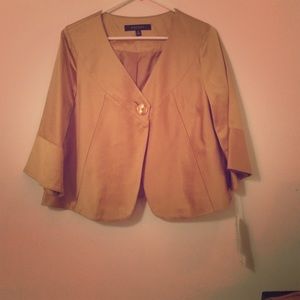 Gold jacket by Nine West