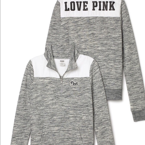 BRAND NEW PINK Perfect Quarter Zip (SOLD!!!) - Picture 1 of 4