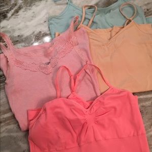 Lot of size small tanks