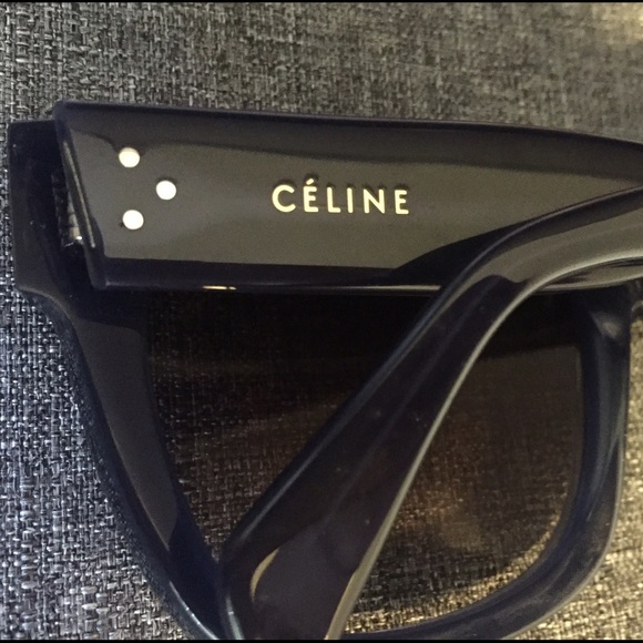 Cèline Like-new perfect navy Audrey sunglasses - Picture 2 of 4