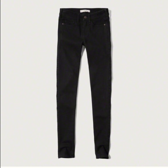 Abercrombie & Fitch Super Skinny black jeans