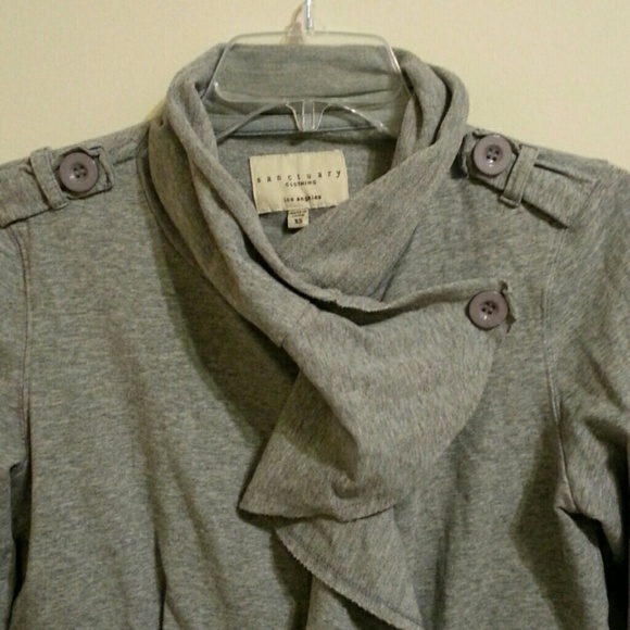 Perfect little gray jacket.  Sanctuary xs