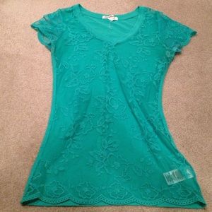 Aeropostale aqua tee