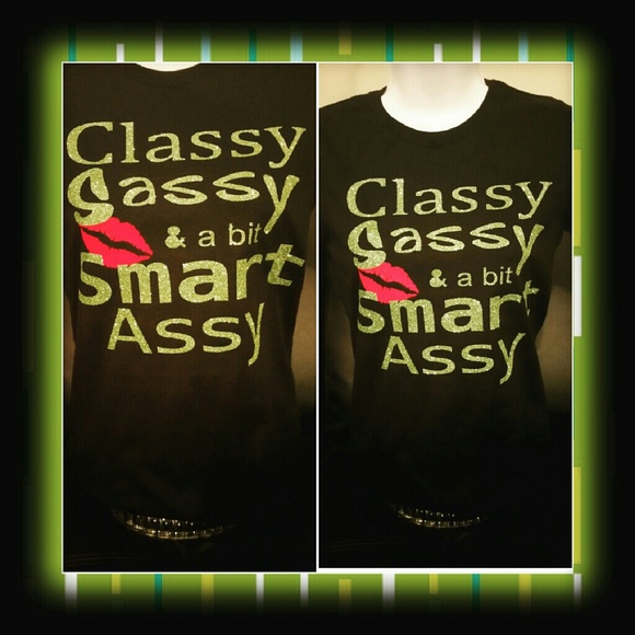 Fitted Glitter Tee