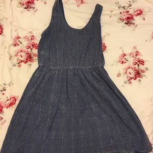 Mossimo Blue Lace Dress