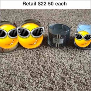 Bath & Body 3 wick candles