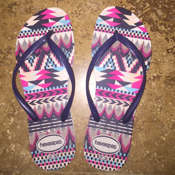 Aztec print Havaianas